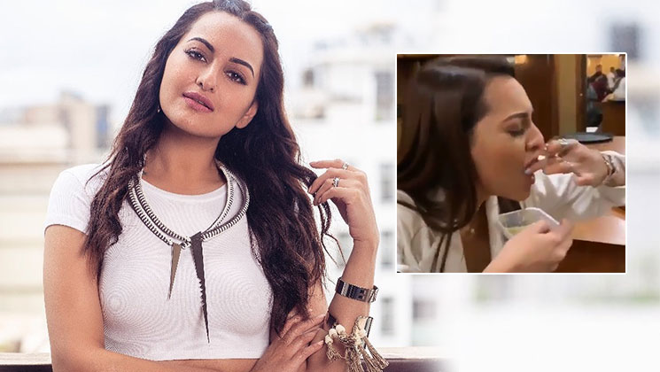 Sonakshi Sinha First Time Sex - Sonakshi Sinha's video having 'Sooji Ke Golgappe' for the first time