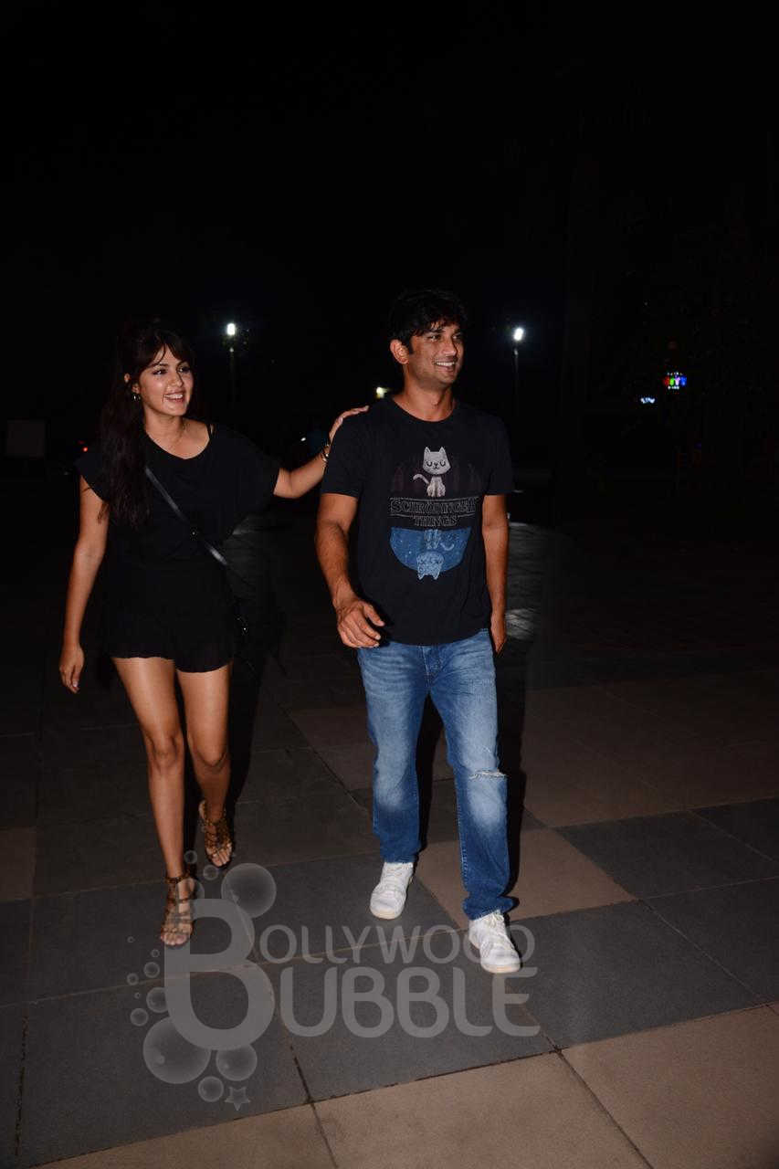 Sushant and Rhea