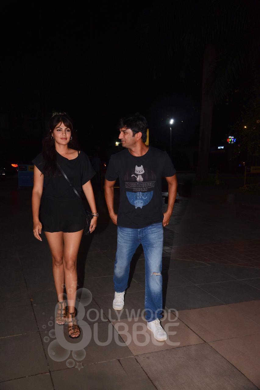 Sushant and Rhea