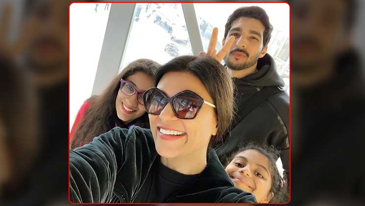 Sushmita Sen Rohman Shawl Renee Alisah