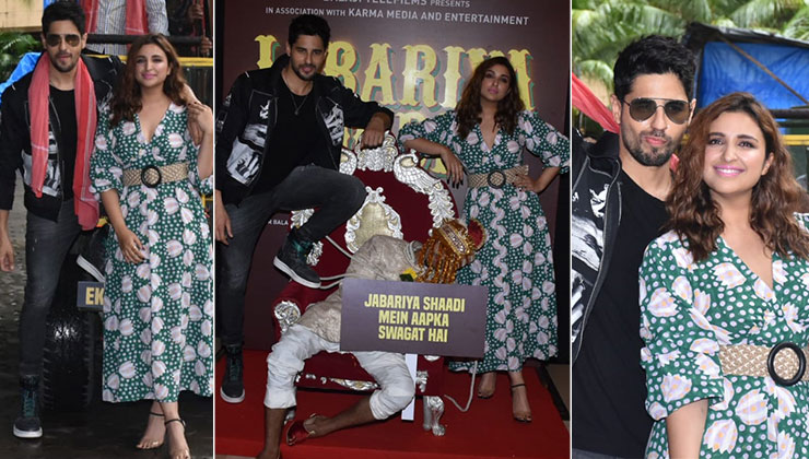 jabariya jodi trailer launch sidharth parineeti