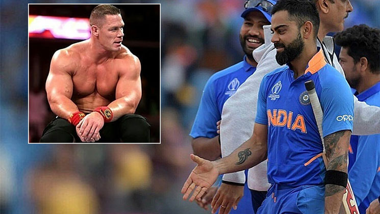 Virat Kohli, John Cena