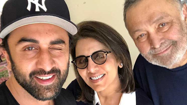 Ranbir Kapoor, Rishi Kapoor, Neetu Kapoor