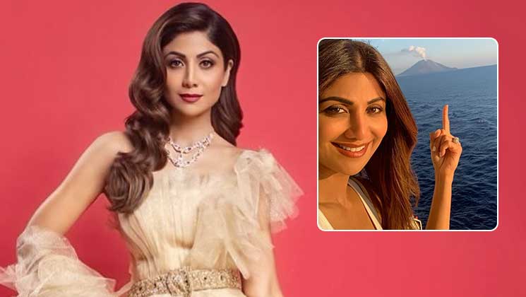 Shilpa Shetty passes live volcano