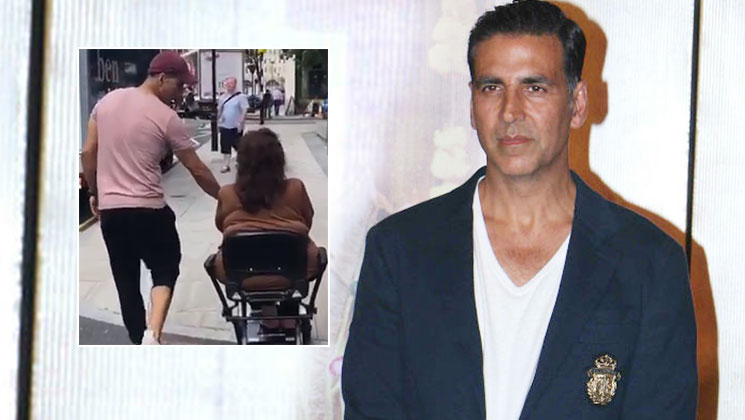 Akshay Kumar Mother Stroll London