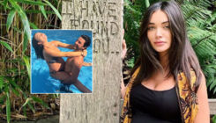 35 weeks pregnant Amy Jackson's fun time in pool with fiance George Panayiotou is adorable- view pics