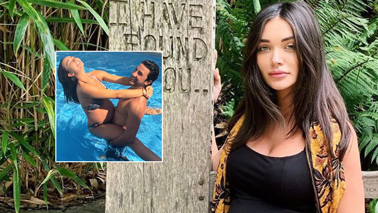 amy jackson pool fiance george