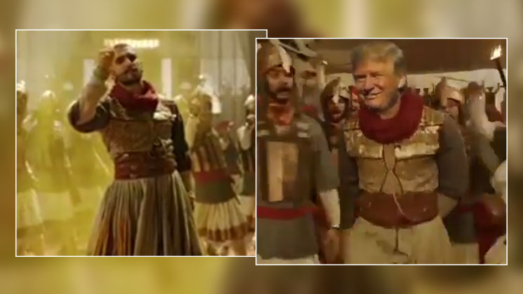 Donald Trump Malhari Ranveer Singh