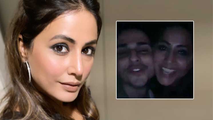 Hina Khan Priyank Sharma Birthday Bash