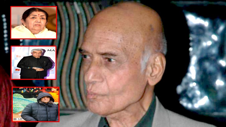 Khayyam Bollywood celebs