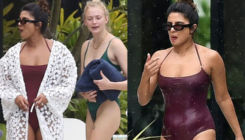 Priyanka Chopra and Sophie Turner set the temperature soaring in bikinis in Miami-view pics