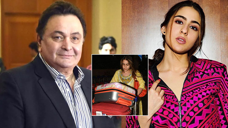rishi kapoor applauds sara ali khan airport