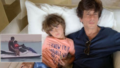 Shah Rukh Khan enjoying a jet-ski ride with son AbRam is cuteness overloaded - watch video