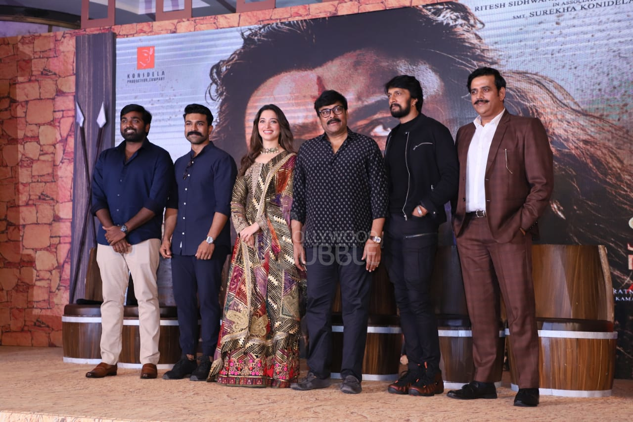 ‘Sye Raa Narasimha Reddy’ Teaser Launch: Chiranjeevi, Tamannaah and Ram ...