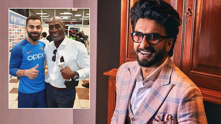 Virat Kohli Vivian Richards Ranveer Singh