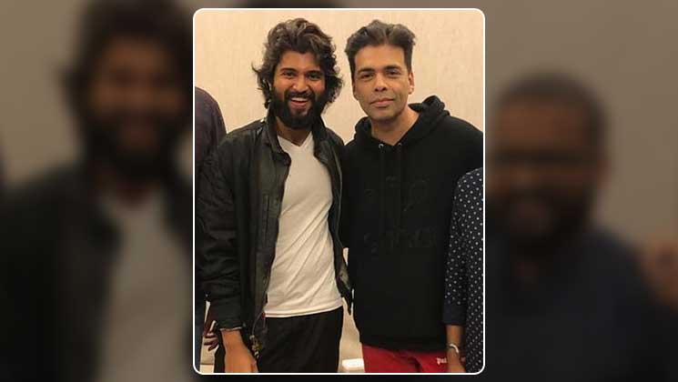 Karan Johar, Vijay Deverakonda