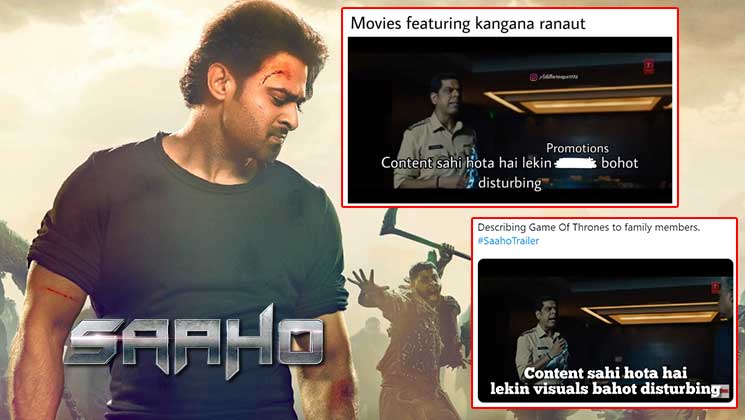 prabhas saaho trailer meme goldmine