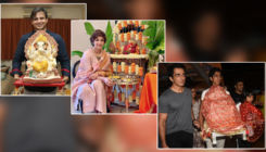 Sonali Bendre, Sonu Sood, Vivek Oberoi bring Lord Ganesha home-view pics