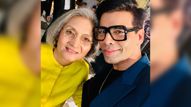 Karan Johar Ma Anand Sheela