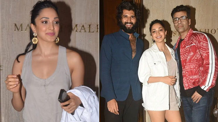 Kiara Advani Vijay Deverakonda Karan Johar