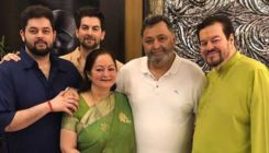Rishi Kapoor celebrates Ganesh Utsav with Neil Nitin Mukesh's family-view pics
