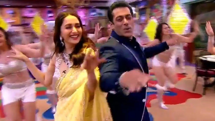 salman khan madhuri dixit bigg boss 13