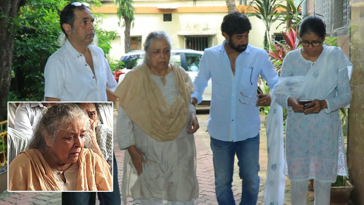Shobha Khote Viju Khote Funeral