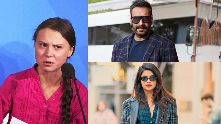 bollywood celebs priyanka ajay laud greta thunberg
