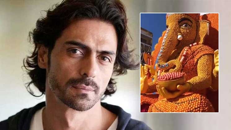 Arjun Rampal holland ganesh chaturthi
