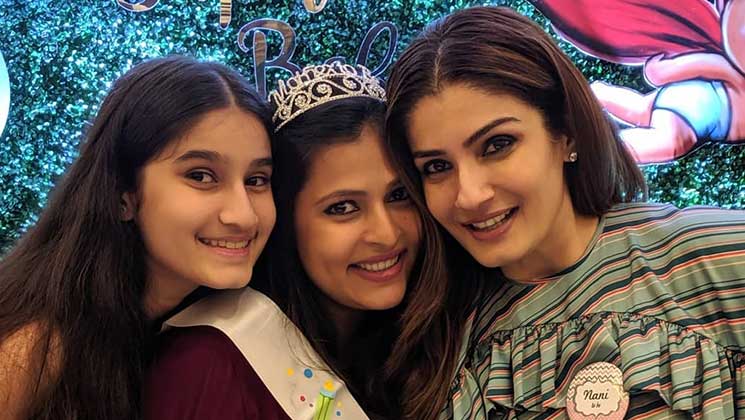 Raveena Tandon naani baby shower daughter