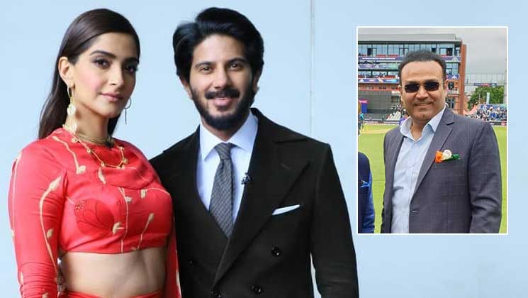 Sonam Kapoor, Dulquer Salam, Virender Sehwag