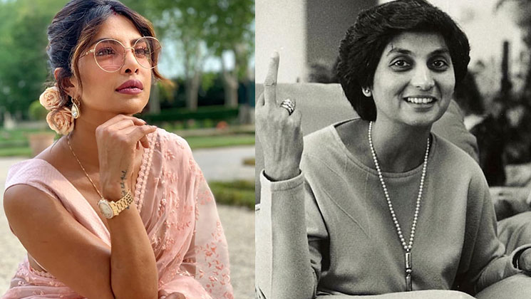 Ma Anand Sheela, Priyanka Chopra