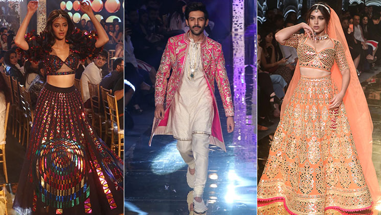 pati patni aur woh kartik bhumi ananya abu sandeep ramp walk