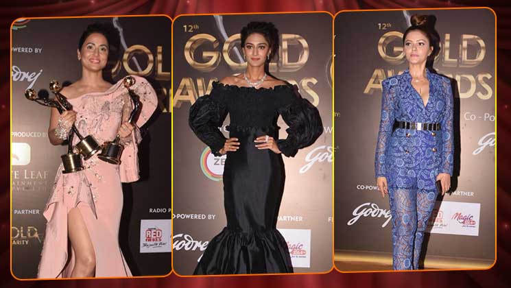 Gold Awards 2019 television celebs