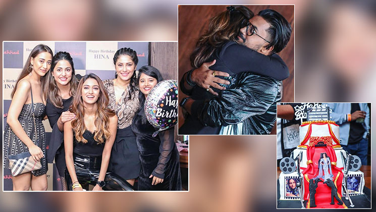 hina khan birthday party inside pics