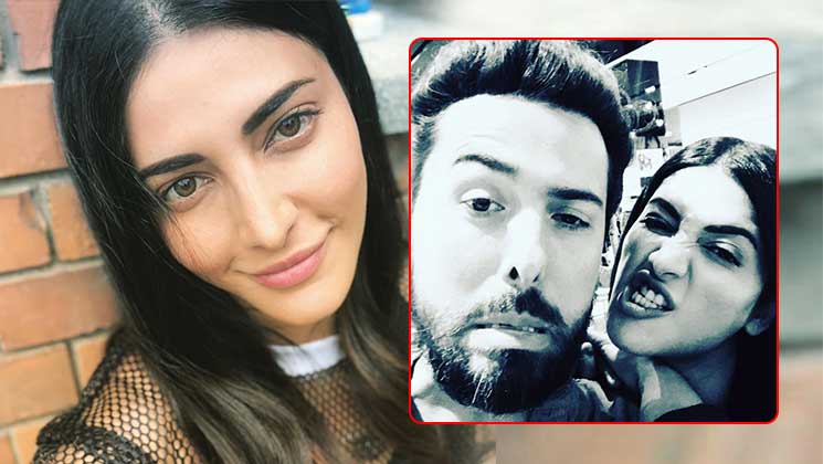 Michael Corsale and Shruti Haasan Up