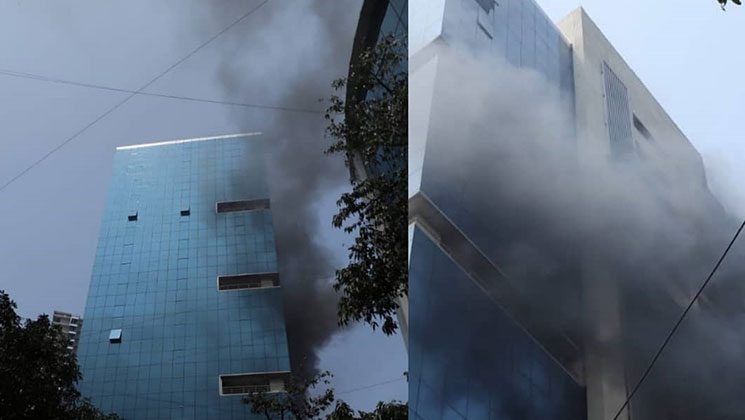 Massive fire breaks out at Andheri's Peninsula Park having many ...