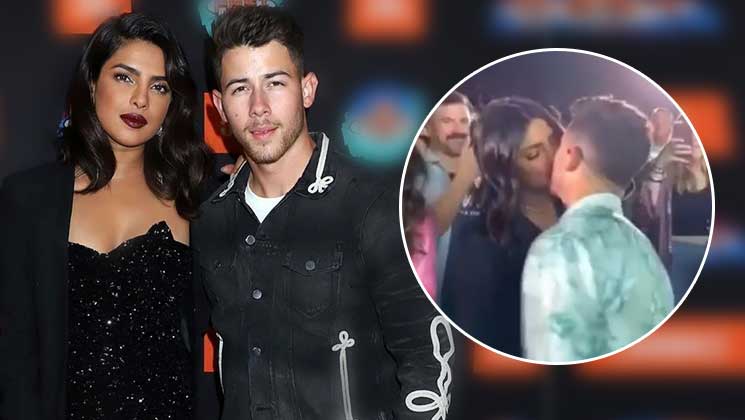Priyanka Chopra Nick Jonas Kiss