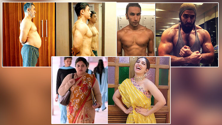 Bollywood celebs weight transformation