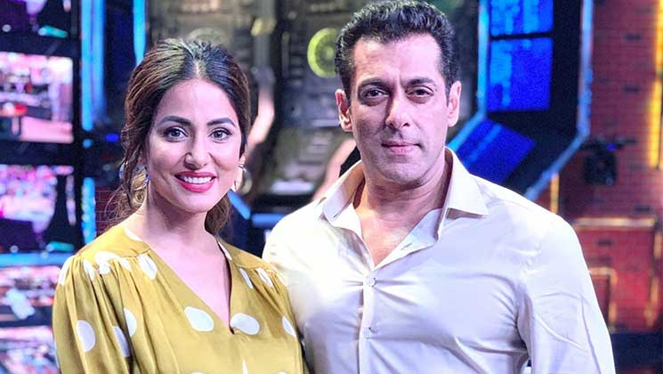 Hina Khan and Salman Khan