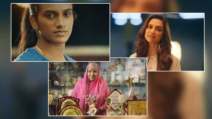 Deepika Padukone and Pv Sindhu for PM Modi 'Bharat Ki Laxmi'