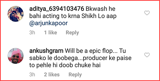 Arjun Kapoor Trolled Panipat