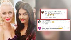 Aishwarya Rai trolled for posting a blurry pic with Katy Perry; Trolls ask, 