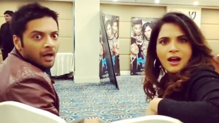 richa chadha aunt reaction dating ali fazal