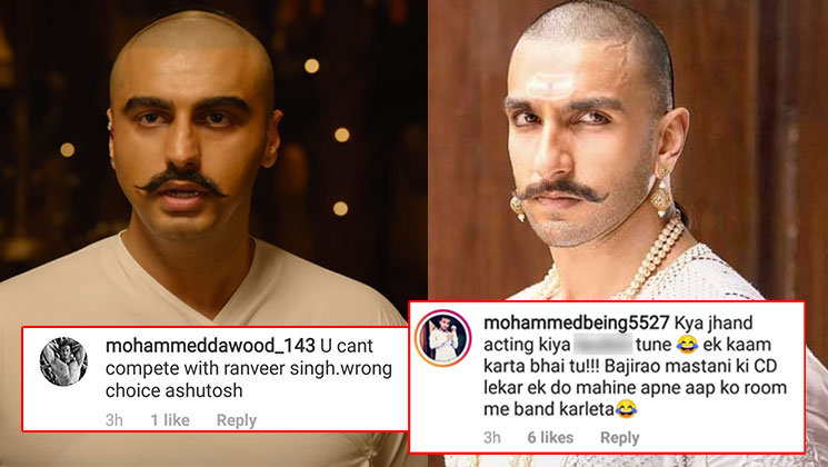 Ranveer Singh Arjun Kapoor Bajirao Mastani Panipat Troll
