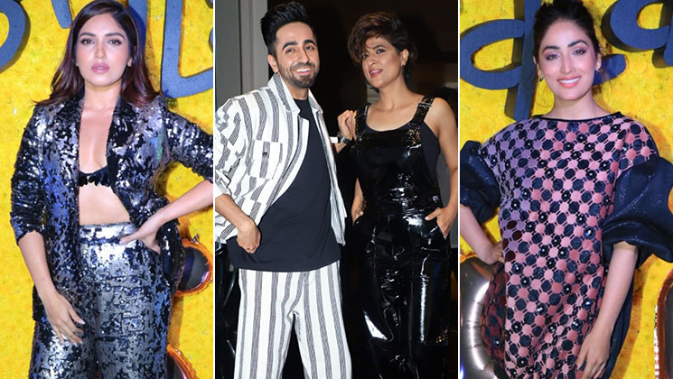 Ayushmann Khurrana, Yami Gautam Bhumi Pednekar Bala Success Party