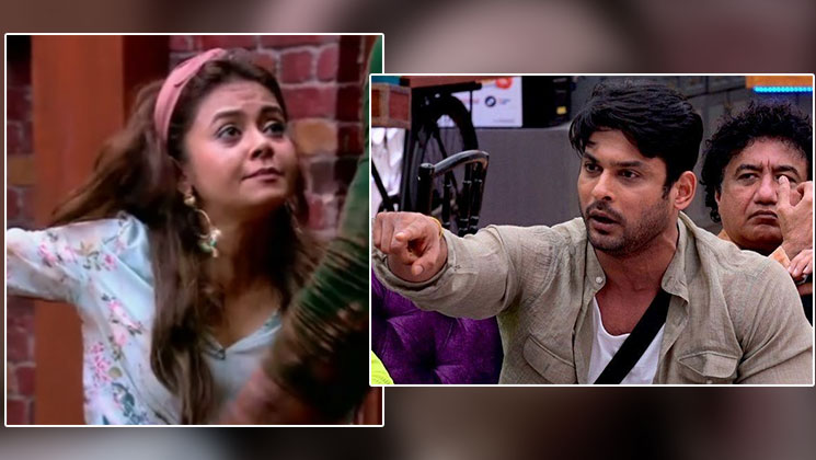 bigg boss 13 devoleena abuses sidharth shukla