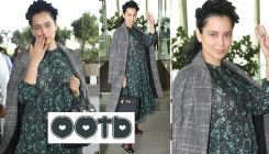 Kangana Ranaut has got the best way of paring a floral print dress with a formal jacket 
