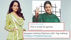 'Thalaivi': Twitterati mercilessly troll Kangana Ranaut's look as Jayalalithaa; call it 'fake' and 'hilarious'