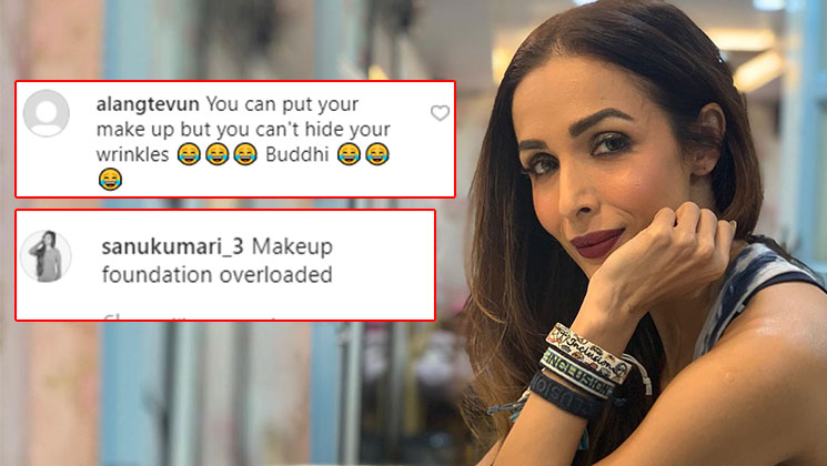 Malaika Arora make-up trolled